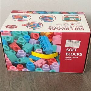 Soft Blocks Building Set for Kids - Multicolor